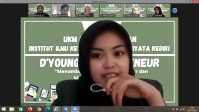 Kegiatan Webinar Dâ€™YOUNG ENTREPRENEUR