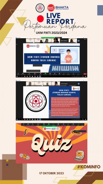 Pertemuan via zoom